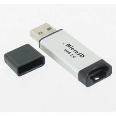 USB Micro SD reader-writer micro SD SDHC MMC T-Flash foto