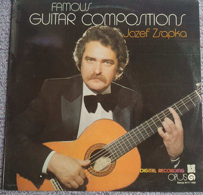 Josef Zsapka, famous guitar compositions