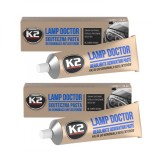 Cumpara ieftin Pachet 2 x pasta K2 pentru restaurarea manuala sau mecanica a farurilor 60g
