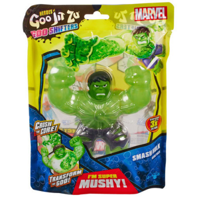 Figurina elastica Goo Jit Zu Goo Shifters Marvel- Green Hulk 42577-08115 foto