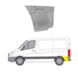 Segment reparatie aripa spate Volkswagen Crafter (2e), 12.2005-04.2017; Mercedes Sprinter, 07.2006-2018, montare spate, stanga, spate, KLOKKERHOLM