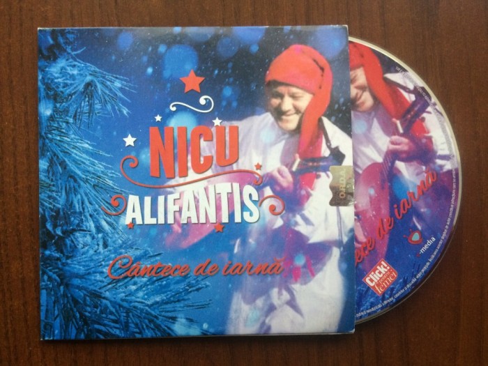nicu alifantis cantece de iarna cd disc selectii compilatie muzica folk pop rock usoara Click pentru Femei 2014 NM
