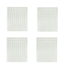 Set Stelute Fosforescente Auto Adezive, 384 Piese, 4 Dimensiuni cu Iluminare Indelungata, PVC, Premium, CBD CORAL BEST DEALS Verde Azur 2 cm 2 cm 2 cm