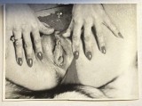 FOTOGRAFIE VECHE EROTICA ANII&#039;80/ 86 X 61 mm./ STARE BUNA/PIESA DE COLECTIE..