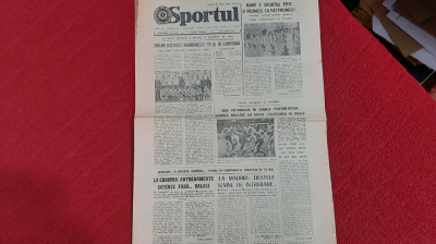 Ziar Sportul 2 04 1979 foto