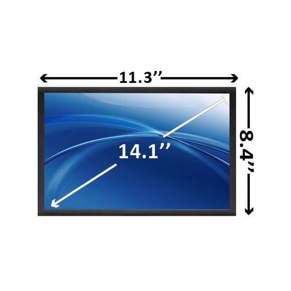 Display laptop 14.1 inch Fujitsu Siemens FMV BIBLO MG70H LTD141EABF