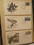MAURITIUS, FAUNA WWF - 3 PLICURI PRIMA ZI