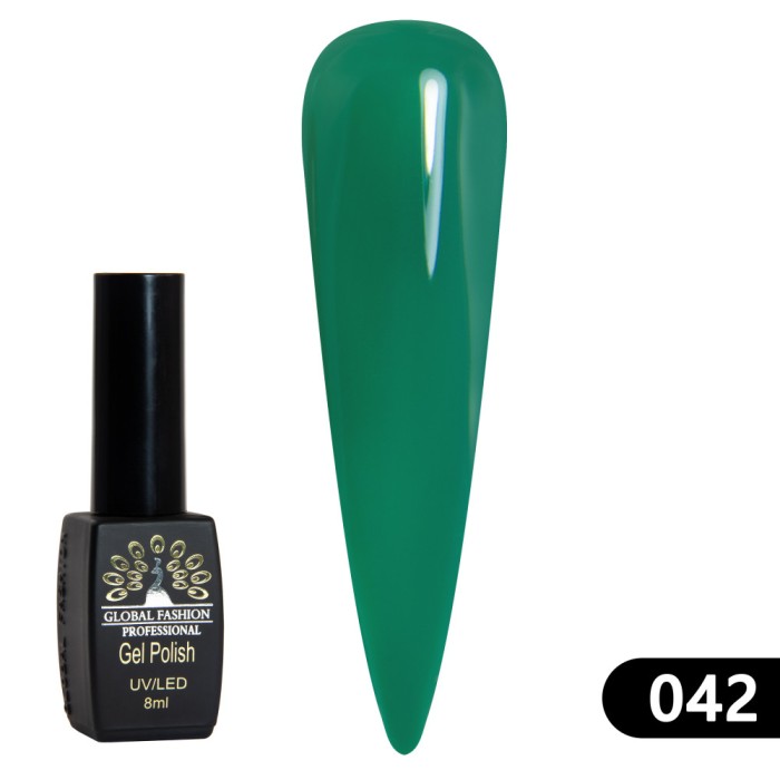 Oja semipermanenta Black Elite, Global Fashion 8 ml, 042