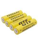 Cumpara ieftin Acumulator 18650 9900mah, 3.7v, culoare galbena, acumulatori pentru lanterna