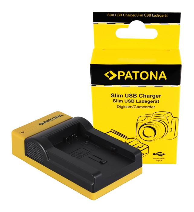 Incarcator Patona BP-808 pentru Canon FSxx FS10 FS-10 FS100 FS-100 FS11 FS-11 BP-808 HF -151589