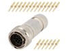 Conector circular RT360 mufă tată crimpat 19 pini