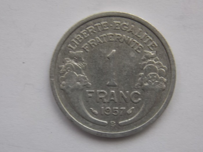 1 FRANC 1957 B FRANTA