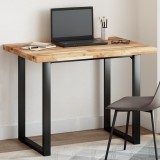 Blat masa lemn masiv acacia dreptunghiular 80x70x4 cm vidaXL maro