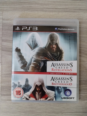 Assassins Creed Revelations si Brotherhood 2in1 Playstation 3 PS3 foto