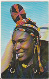 Bnk cp Mali - Femeie Sonrhai din zona Timbuktu - uzata, Necirculata, Printata