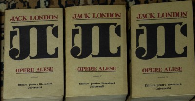 Jack London - Opere Alese (3 vol) foto