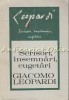 Scrisori, &Icirc;nsemnări, Cugetări - Giacomo Leopardi, Editura Univers, 1974, 384 pagini, Limba Rom&acirc;nă