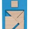 Joc logic IQ puzzle din lemn Extra piesa-2, Fridolin