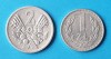 Moneda veche Polonia Lot x 2 piese 1 Zlot 1949 &amp; 2 Zloti 1974, Europa, Alpaca