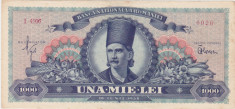 ROMANIA 1000 LEI 1948 VF+ foto