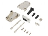 Conector D-Sub HD 15 Pin Mamă Lipire pe Cablu Gold