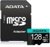 CARD MicroSD ADATA, 128 GB, microSDHC, clasa 10, standard UHS-I U3, &quot;AUSDX128GUI3V30SA2&quot; (timbru verde 0.03 lei)