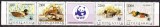 IUGOSLAVIA 1989, Fauna - Pasari, WWF, serie neuzata, MNH