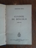 Cuvinte de dincolo - Demostene Botez 1934 / R5P2F, Alta editura