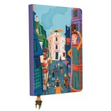 Harry Potter: Exploring Diagon Alley(tm) Journal with Ribbon Charm