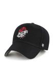 47 brand șapcă NCAA Georgia Bulldogs culoarea negru, cu imprimeu, C-MVP1099WBV-BK