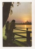 RF155 - Carte Postala - Bucuresti. Lacul Herastrau, circulata