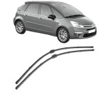 Cumpara ieftin Set stergatoare CITROEN C4 PICASSO I MPV (UD_) 2006-2013, pentru parbriz, Valeo Silencio Xtrm