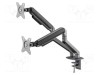 Suport monitor dual GEMBIRD 2&divide;9kg 17&divide;32 inch