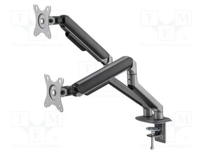 Suport monitor dual GEMBIRD 2&amp;divide;9kg 17&amp;divide;32 inch foto