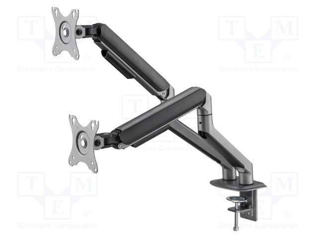 Suport monitor dual GEMBIRD 2&divide;9kg 17&divide;32 inch