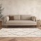 Covor Belgian, Gent 51497, Crem/Negru, Diverse Dimensiuni - 80x150 cm