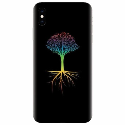 Husa silicon pentru Apple Iphone XS Max, Tree 001 foto