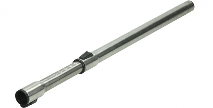 Tub telescopic universal pentru aspirator din otel inoxidabil, compatibil cu Miele 10615280