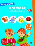 MA JOC SI INVAT. Animale. Activitati integrate. 3-4 ani - Editura Litera