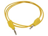 Cablu de măsurare VELLEMAN 30VAC, 3A, cu mufă banană 4 mm, 1m