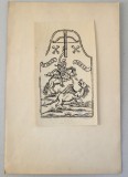 Van der Haeghen &quot;Sinte Ioris&quot; xilogravura 1860-1865, Religie, Cerneala, Altul