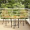 Gossi scaune de gradina, 2 buc., 48x62x84 cm, ratan pe