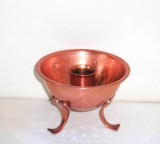 Cumpara ieftin Superb sfesnic cupru anii 50, hand made, design Gunnar Ander Ystad Metall Suedia