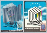 CP ilustrata maxima Universiada Bucuresti 1981 (set), Romania de la 1950, Sport