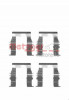 Set accesorii, placute frana MITSUBISHI PAJERO II Canvas Top (V2_W, V4_W) (1990 - 2000) METZGER 109-1194