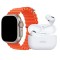 SmartWatch i20 Ultra Max Suit - Casti Wireless Incluse