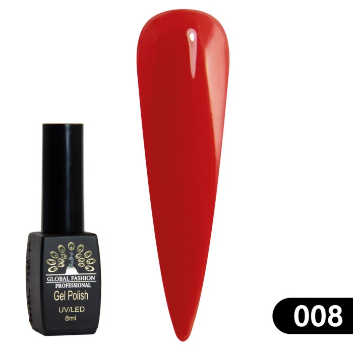 Oja semipermanenta BLACK ELITE, Global Fashion 8 ml, 008
