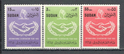 Sudan.1965 Anul international al cooperarii MS.231 foto