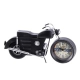 Cumpara ieftin Ceas masa Motocicleta fier negru 36 x 7,5 x 19 cm
