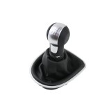 Nuca schimbator viteze cu manson, Emzone, Plastic/Piele ecologica, Compatibil cu Seat, 6 viteze,